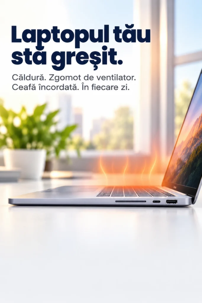 Cooler Laptop Stand NeoSimply, Laptopul tau sta gresit