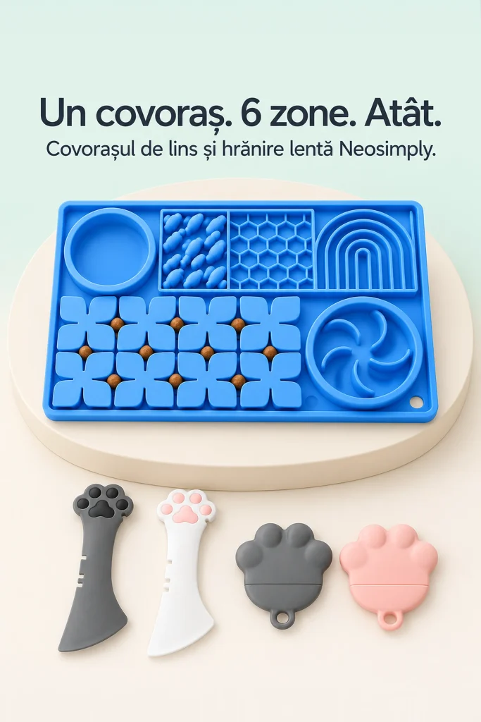 Covoras de lins NeoSimply, Un covoras, 6 zone