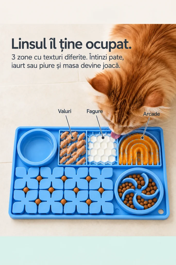 Covoras de lins NeoSimply, Linsul il tine ocupat
