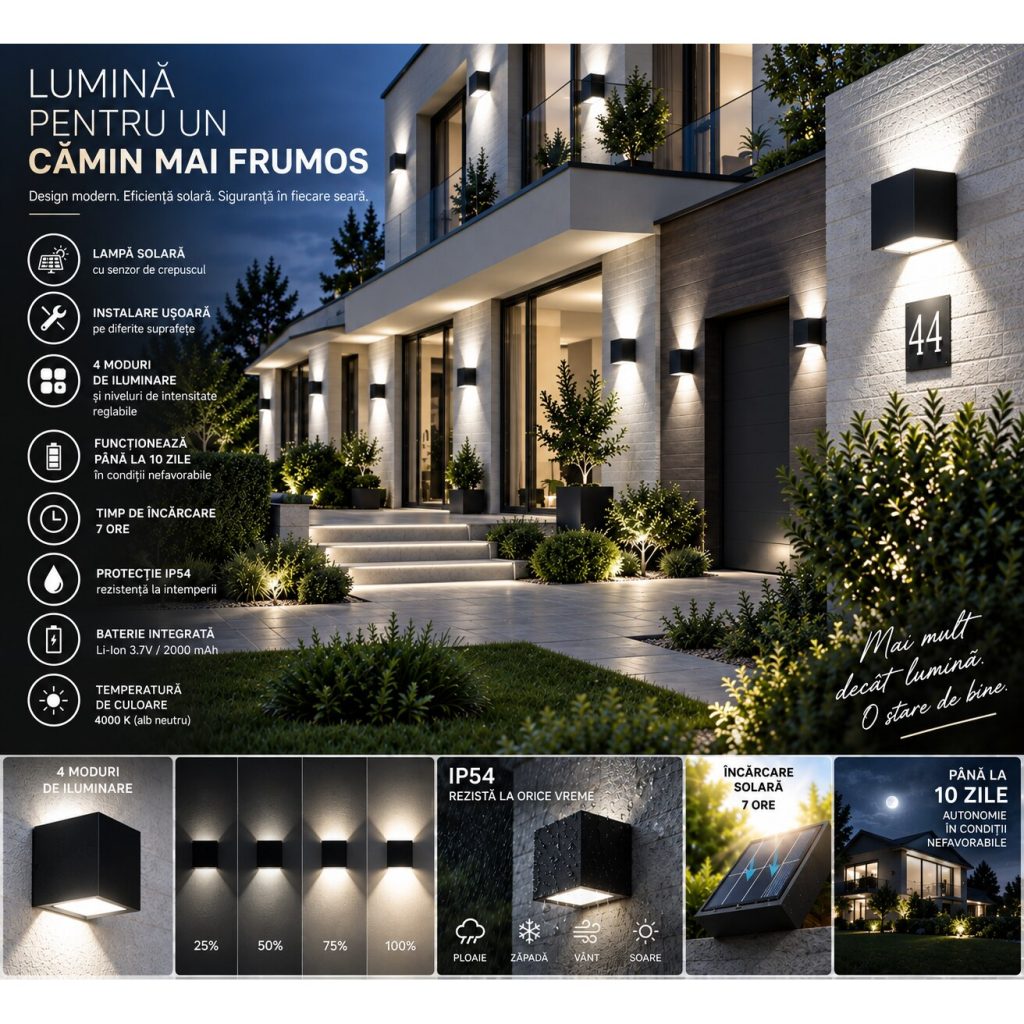 Lumina bidirectionala si moduri de intensitate