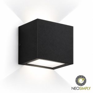 Lampa Solara LED de Exterior, Neosimply, 700 lumeni, 4 Moduri de utilizare, cu senzor de miscare si de luminozitate, Black