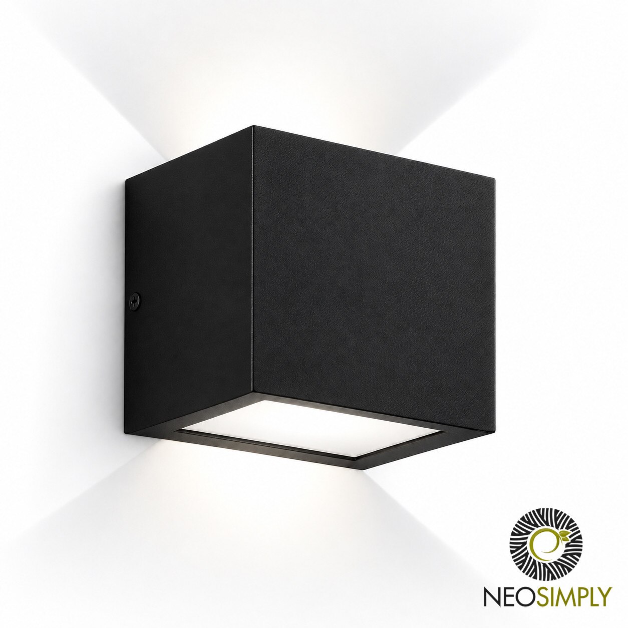 Lampa Solara LED de Exterior, Neosimply, 700 lumeni, 4 Moduri de utilizare, cu senzor de miscare si de luminozitate, Black