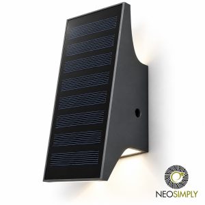 Lampa Solara LED de Exterior Neosimply, 700 lumeni, 4 Moduri de luminozitate, Temperatura de culoare 4000k, Black
