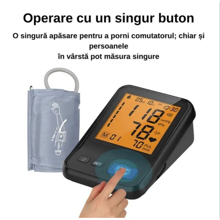 Ecran LCD si memorie pentru doi utilizatori