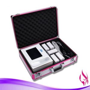 Aparat HIFU Neosimply, Ultrasunete, Tratament Facial, Energie Concentrata, pentru lifting facial, tratarea ridurilor si cicatricilor postacneice cu 3 cartuse de 1.5 mm, 3.00 mm si 4.5 mm