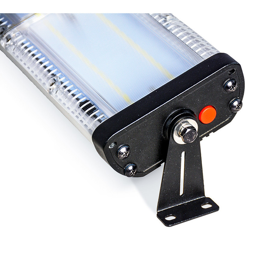 Lampa Solara De Exterior LED, NeoSimply, 3000 Lumens, Echivalent 300W incandescent, 30 led-uri, IP65, cu 3 moduri smart de operare, telecomanda si panou solar detasat prin cablu (4m), Dual Color Temp 3000 K & 5700 K - imagine 2