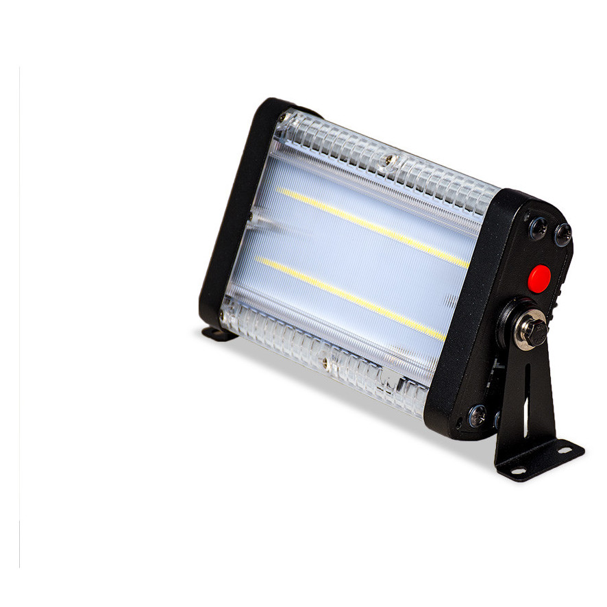Lampa Solara De Exterior LED, NeoSimply, 3000 Lumens, Echivalent 300W incandescent, 30 led-uri, IP65, cu 3 moduri smart de operare, telecomanda si panou solar detasat prin cablu (4m), Dual Color Temp 3000 K & 5700 K - imagine 4