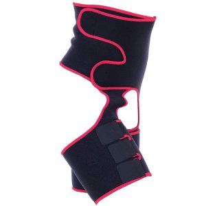 Centura pentru slabit, fitness si modelarea taliei, NeoSimply, 3 in 1, neopren, Negru/Rosu, marime L/XL