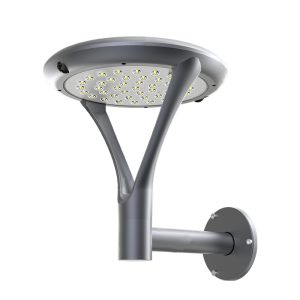 Lampa Solara LED Portabila de Exterior, Neosimply Camping, 2000 lumeni, 3 Moduri de utilizare, cu senzori de luminozitate si miscare, Grey