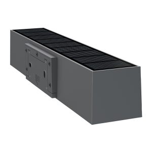Lampa Solara LED Portabila de Exterior, Neosimply Camping, 1000 lumeni, 4 Moduri de utilizare, cu senzor de miscare si de luminozitate, Black