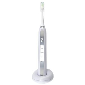 Periuta De Dinti Electrica, Neosimply Sonic, 38000 vibratii pe minut, 4 Moduri de operare, Albire Dinti, Alba cu 2 capete de rezerva
