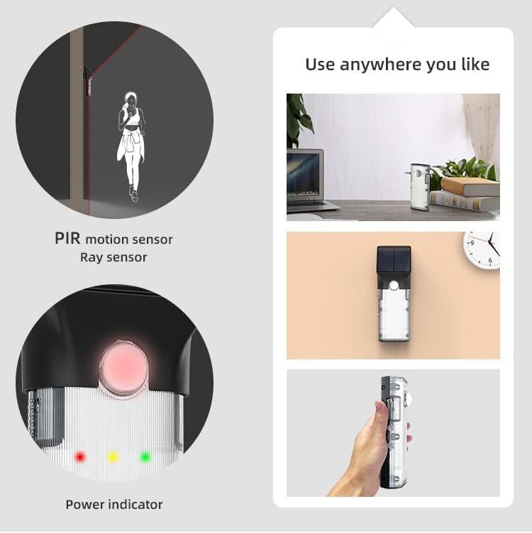 Lampa Solara LED Portabila de Exterior, Neosimply Camping, 1000 lumeni, 2 moduri de operare, senzori de luminozitate si miscare - imagine 7