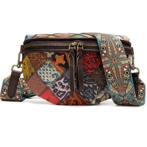 Geanta Dama Fashion NeoSimply din piele naturala, Cusaturi in relief, Calitate superioara, Multicolor