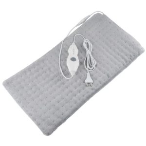 Tampa electrica NeoSimply, patura termica pentru umar, gat, talie, spate, coloana vertebrala, fibre sintetice de inalta calitate pentru confort maxim, Gri